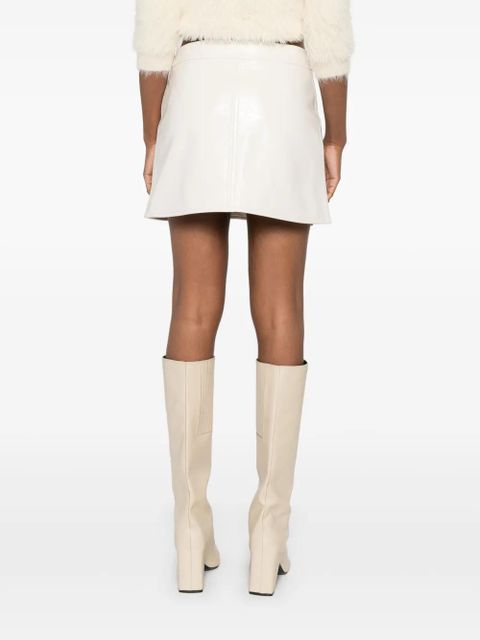 Courrèges Reedition mini skirt - Neutrals