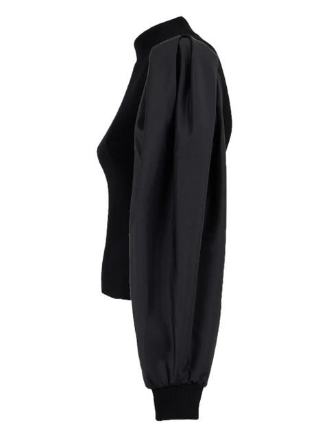 Simkhai Jackie taffeta top - Black - zdjęcie produktu nr 2