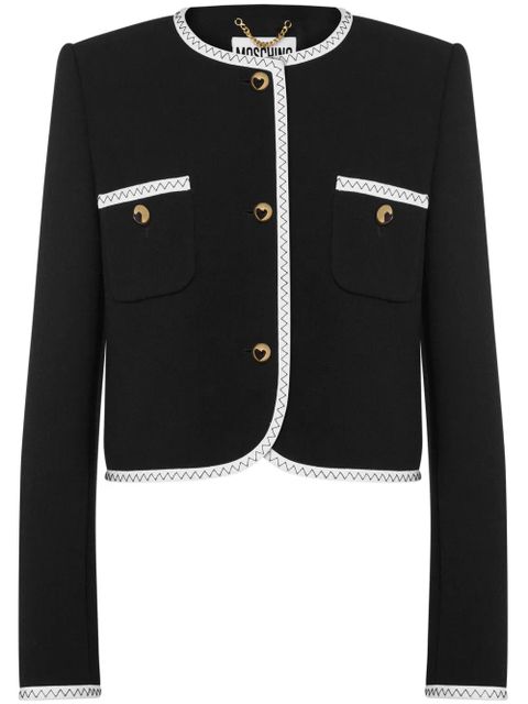 Moschino single-breasted jacket - Black - zdjęcie produktu nr 1