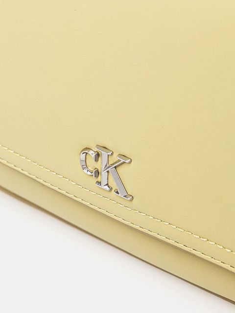 Calvin Klein torebka kolor żółty LV04F3171G