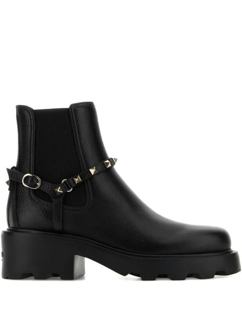 Valentino Garavani embellished ankle boots - Black - zdjęcie produktu nr 1