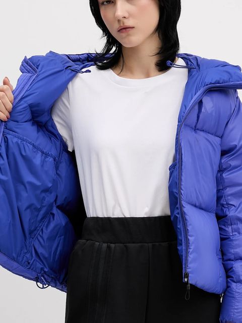 adidas kurtka puchowa adidas x Z.N.E kolor niebieski zimowa JW1517