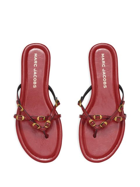 Marc Jacobs The Kiki leather sandals - Red