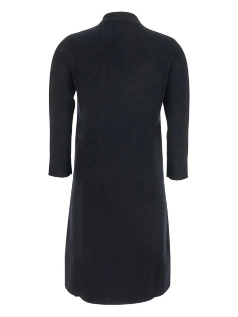 Max Mara Ere half-zip fastening dress - Black