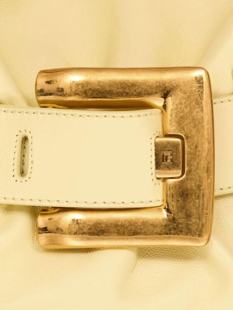 Balmain medium Anthem belt-detail Shoulder Bag - Yellow