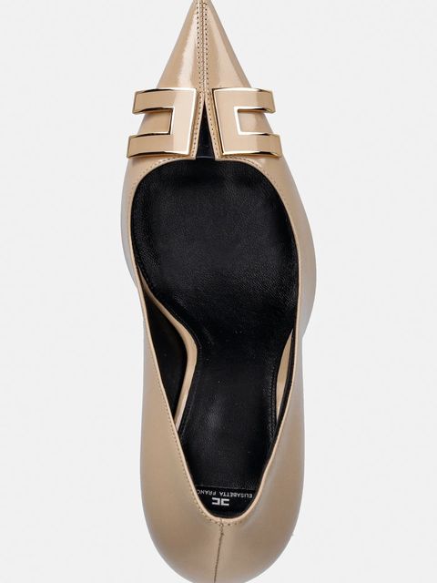 Elisabetta Franchi szpilki skórzane