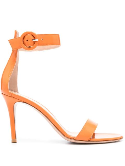 Gianvito Rossi 85mm Portofino sandals - Orange - zdjęcie produktu nr 1