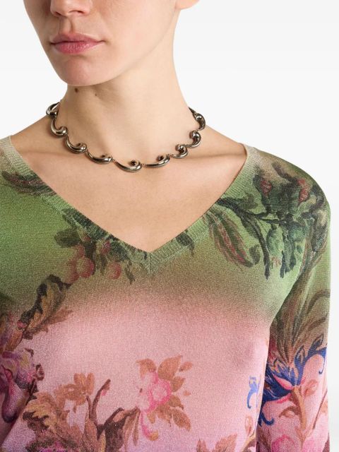 ETRO mini Paisley necklace - Silver - zdjęcie produktu nr 2