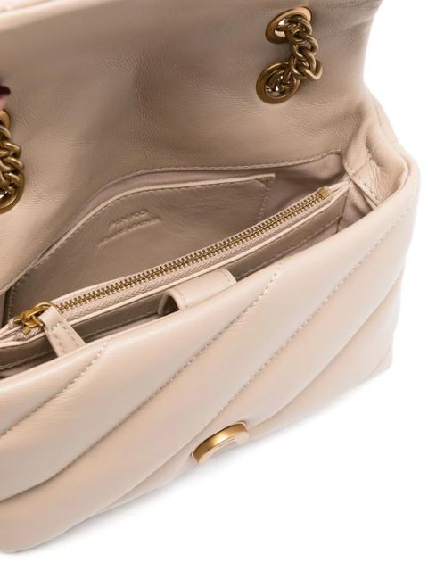 PINKO mini Love Puff shoulder bag - Neutrals