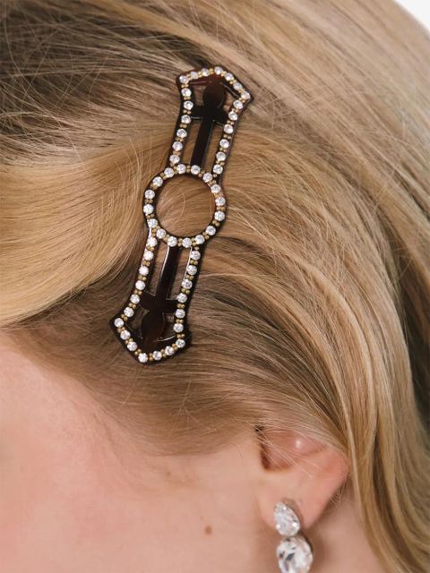 Jennifer Behr Magdaleine hair clip - Brown