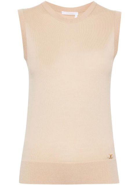Chloé sleeveless wool jumper - Neutrals - zdjęcie produktu nr 1
