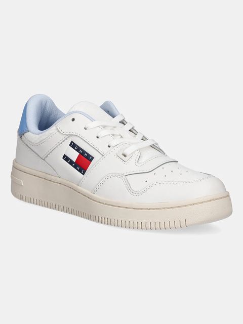 Tommy Jeans sneakersy skórzane TJW RETRO BASKET ESS - zdjęcie produktu nr 1