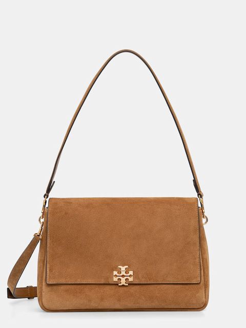 Tory Burch torebka zamszowa Charlie