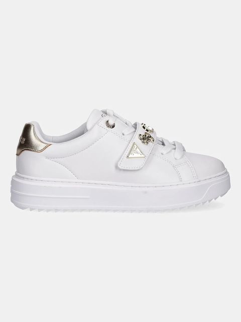 Guess sneakersy DRIFT damskie kolor biały FLTDRI ELE12 - zdjęcie produktu nr 2