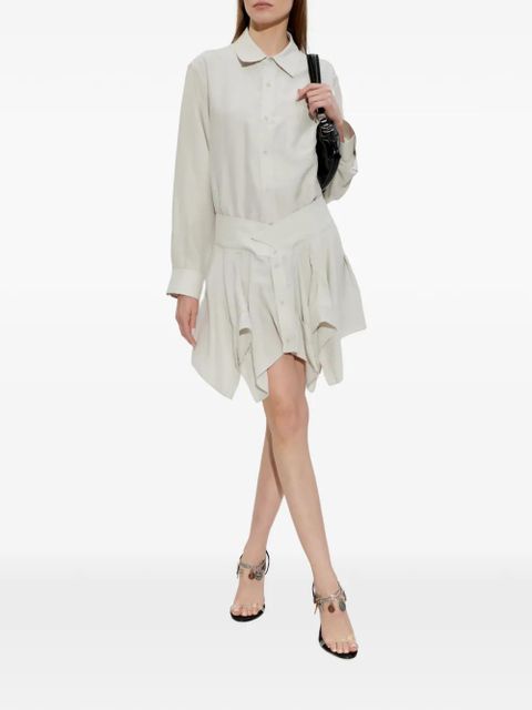 Alexander Wang shirt-style mini dress - Neutrals - zdjęcie produktu nr 2