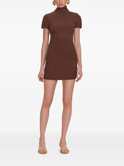 Cult Gaia Luka mini dress - Brown - zdjęcie produktu nr 1
