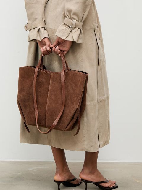 Answear.LAB torebka shopper damska skórzana - zdjęcie produktu nr 2