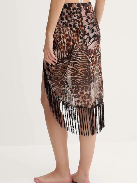 Guess pareo kolor brązowy E5GZ01 WH4T2