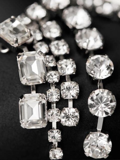 Jimmy Choo 45mm crystal-embellished pumps - Black