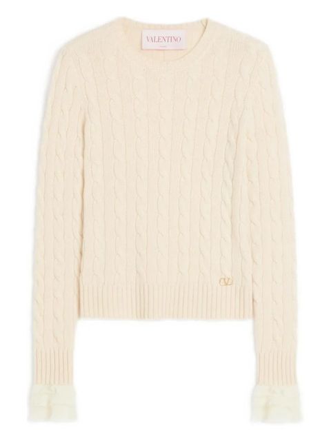 Valentino Garavani cashmere sweater - Neutrals