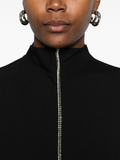 Sportmax zip-up dress - Black