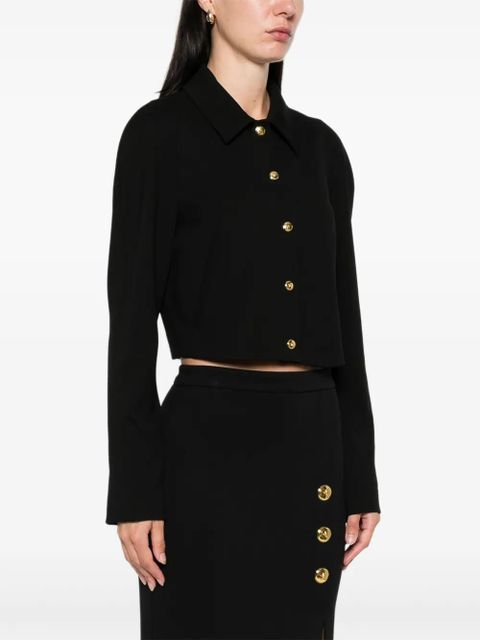 PINKO cropped jacket - Black