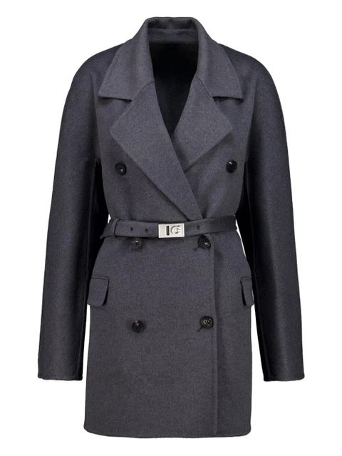 Ferragamo double-breasted coat - Grey - zdjęcie produktu nr 1
