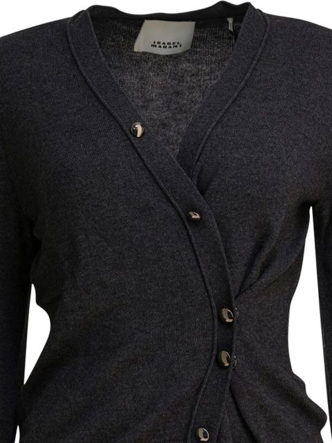 ISABEL MARANT Carline V-neck cardigan - Grey