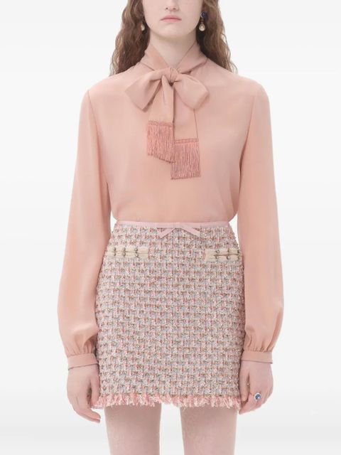 Valentino Garavani crepe de chine shirt - Pink