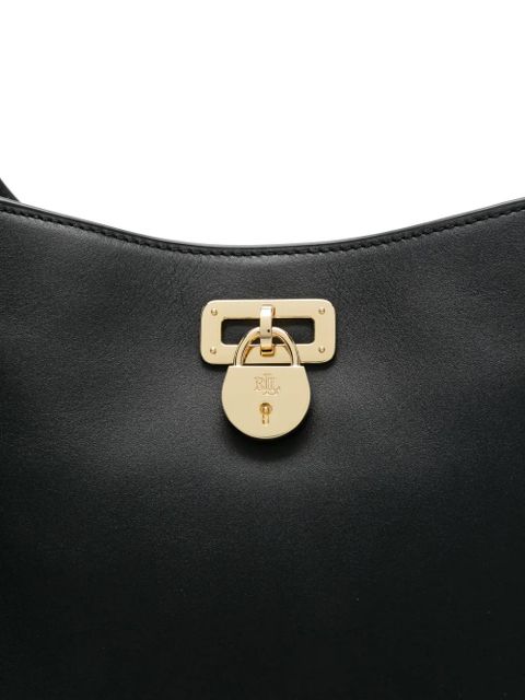 Lauren Ralph Lauren leather shoulder bag - Black