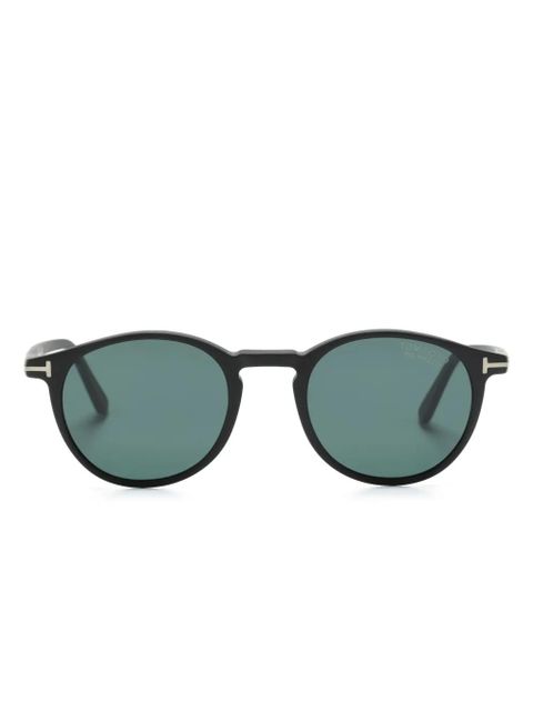 TOM FORD Eyewear Andrea round-frame sunglasses - Grey - zdjęcie produktu nr 1