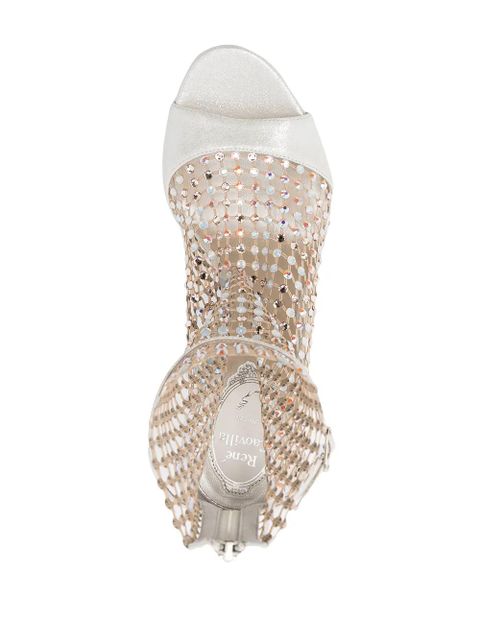 René Caovilla bead-embellished boots - White - zdjęcie produktu nr 2