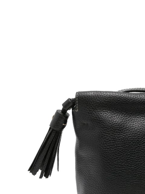 Aspinal Of London calf-leather makeup bag - Black