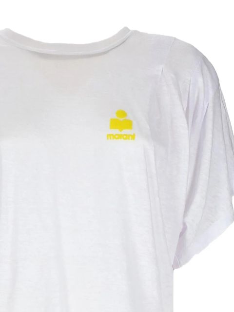 MARANT ÉTOILE logo T-shirt - White - zdjęcie produktu nr 1