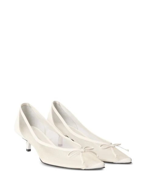 Jacquemus Tourni heeled pumps - White - zdjęcie produktu nr 2