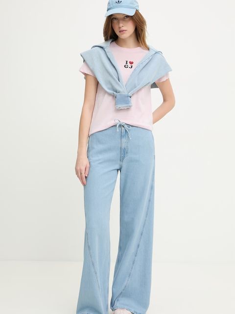 Guess Jeans t-shirt damski bawełniany - zdjęcie produktu nr 1