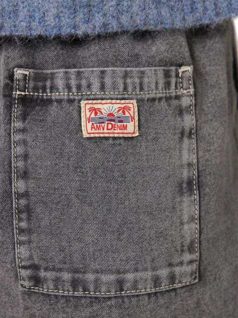 American Vintage Jazy elasticated-waist trousers - Grey