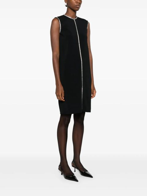 Sportmax crystal-embellished mini dress - Black