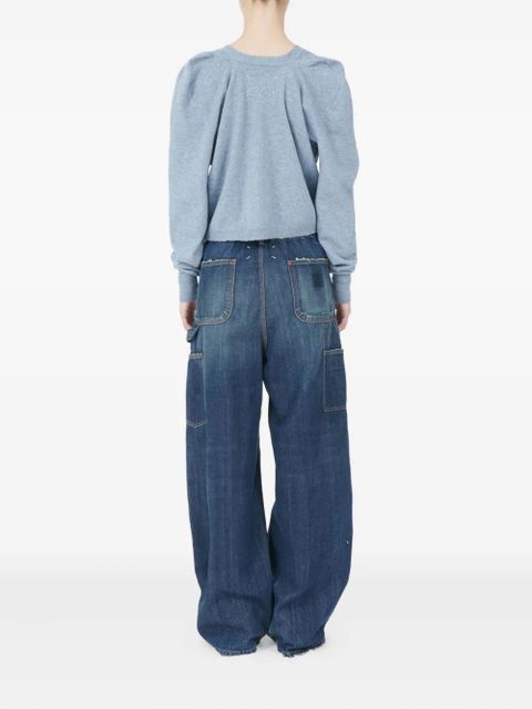 Maison Margiela wool cardigan - Blue