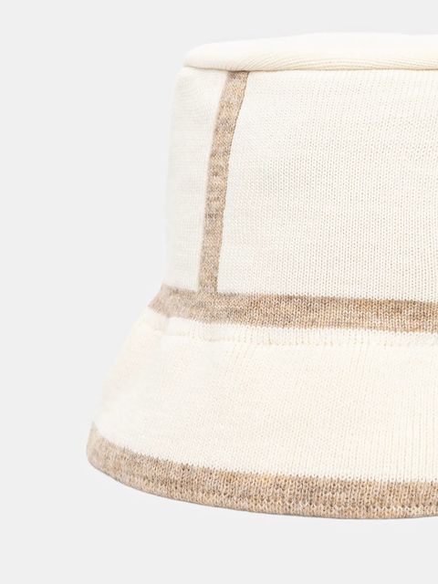 Moschino kapelusz z wełną kolor beżowy M3353 65460 - zdjęcie produktu nr 2