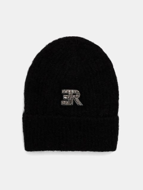 ERMANNO Firenze czapka z wełną kolor czarny 57TV005E89 - zdjęcie produktu nr 1