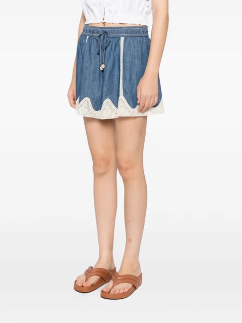 ZIMMERMANN Awaken shorts - Blue