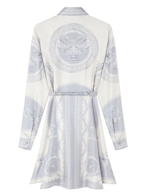 Versace La Coupe des Dieux mini shirt dress - Neutrals