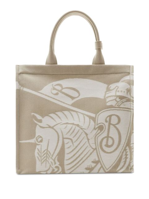 Burberry small Equestrian Knight tote bag - Neutrals - zdjęcie produktu nr 1