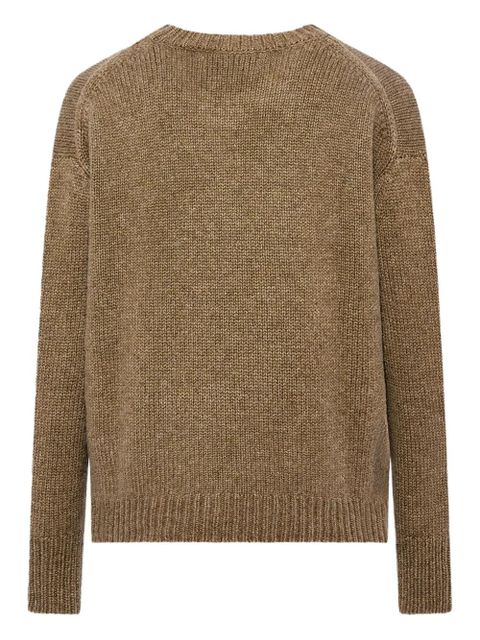 Yves Salomon cashmere crew-neck sweater - Green