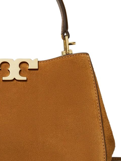 Tory Burch mini Eleanor suede satchel bag - Brown