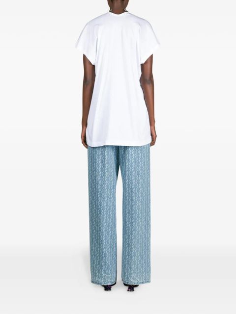 DRIES VAN NOTEN V-neck T-shirt - White