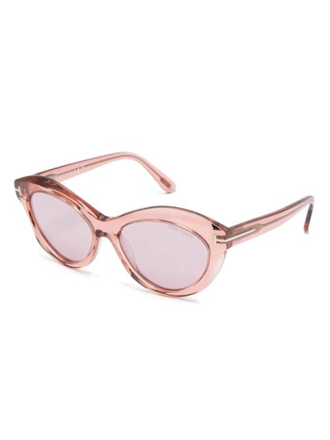 TOM FORD Eyewear Toni sunglasses - Pink - zdjęcie produktu nr 2