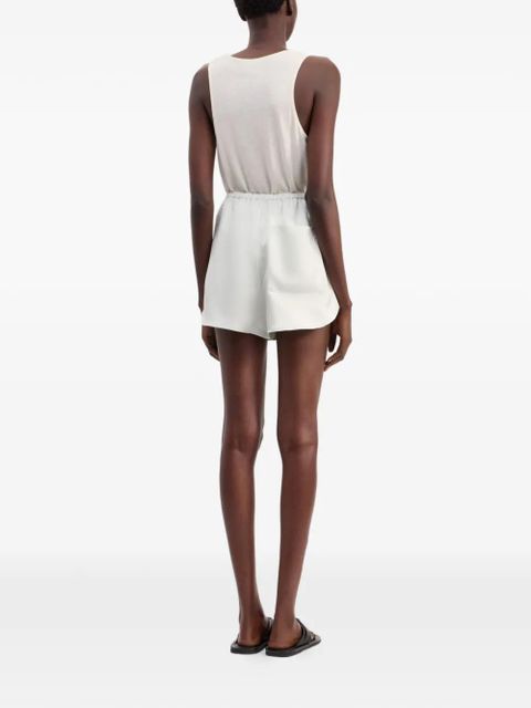 LouLou de Saison elastic-waist shorts - White