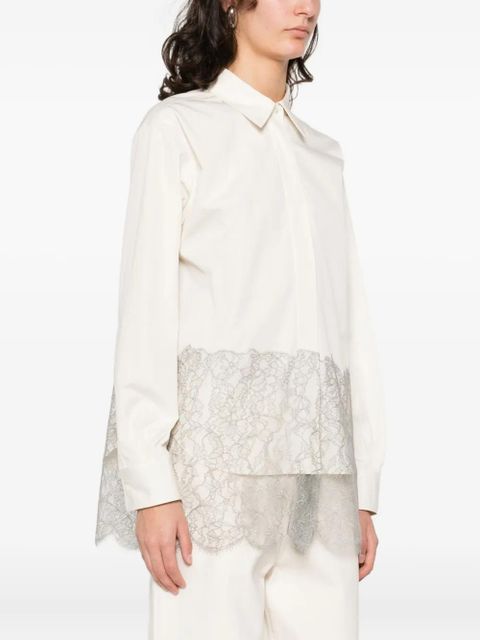 FENDI button-fastening shirt - Neutrals